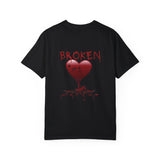 Load image into Gallery viewer, Broken Heart Unisex Garment-Dyed T-shirt