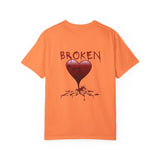 Load image into Gallery viewer, Broken Heart Unisex Garment-Dyed T-shirt