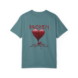 Load image into Gallery viewer, Broken Heart Unisex Garment-Dyed T-shirt