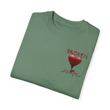 Load image into Gallery viewer, Broken Heart Unisex Garment-Dyed T-shirt