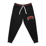 Load image into Gallery viewer, Black&amp;Red Backwood Athletic Joggers