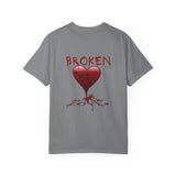 Load image into Gallery viewer, Broken Heart Unisex Garment-Dyed T-shirt