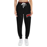 Load image into Gallery viewer, Black&amp;Red Backwood Athletic Joggers