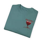 Load image into Gallery viewer, Broken Heart Unisex Garment-Dyed T-shirt