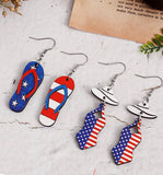 Load image into Gallery viewer, 4th of July Earrings