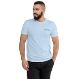 Load image into Gallery viewer, Custom Drip Light blue Short Sleeve T-shirt