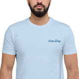 Load image into Gallery viewer, Custom Drip Light blue Short Sleeve T-shirt - CustomDripStore