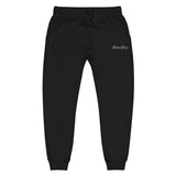 Load image into Gallery viewer, Black &amp; White logo Unisex fleece sweatpants